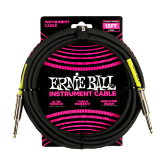 ERNIE BALL PVC HANGSZERKÁBEL 4,5M EGYENES