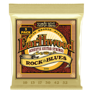 EARTHWOOD BRONZE ROCK&BLUES 10-52 3 PAck