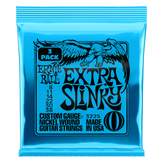 NICKEL WOUND Extra SLINKY 8-38 3 Pack