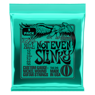 NICKEL WOUND Mot Even SLINKY 12-56 3 Pack