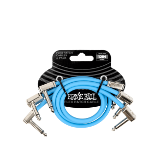 Flex Patch Kábel 30cm 3 Pack Blue