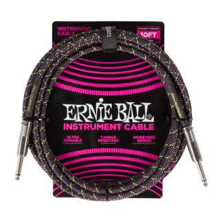 Ernie Ball Szövetkábel Purple Python 3m