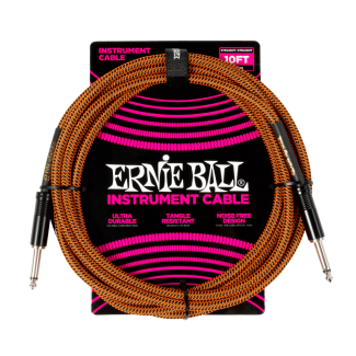Ernie Ball Szövetkábel Pumpkin Pie 3m
