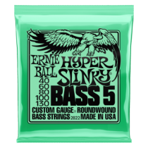 NICKEL WOUND HYPER SLINKY BASS 5 STRING 40-130