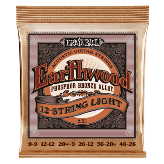 Earthwood Phosphor Bronze 12 String Light 9-46