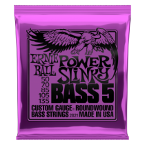 Nickel Wound Power Slinky Bass 5 String 50-135