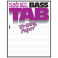 Hirtie Tabulatura Bass