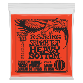 Nickel Wound 8 String Slinky Skinny Top Heavy Bottom