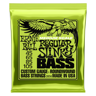 NICKEL WOUND MEDIUM SCALE SLINKY BASS 45-105
